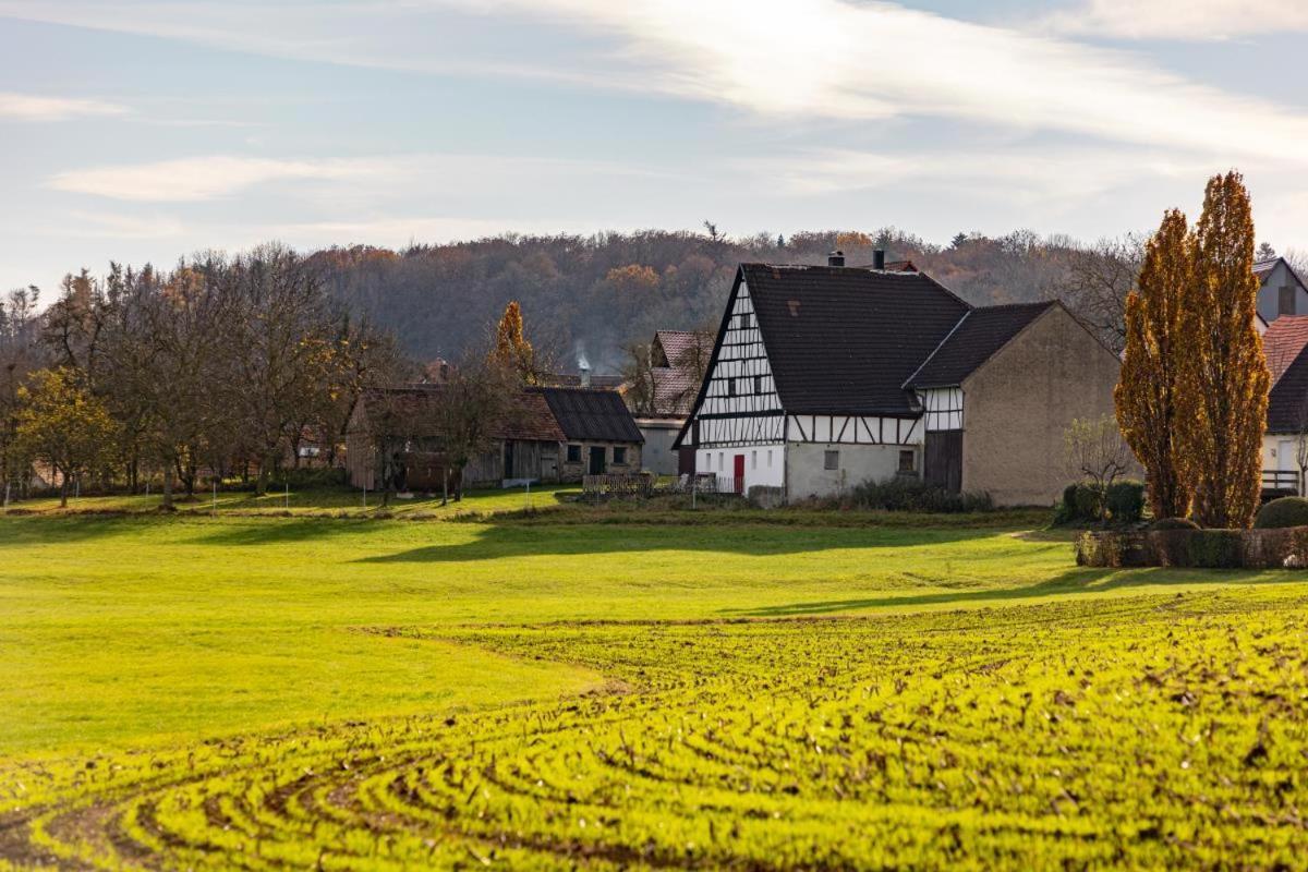 Ferienhaus Rote Sau Herrentierbach Luaran gambar